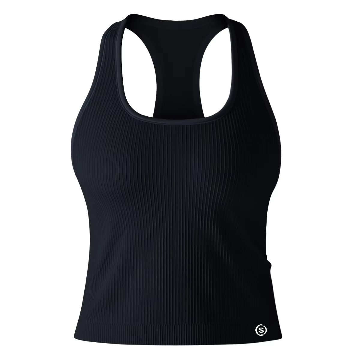 Vaela U Neck RibbedTank Top