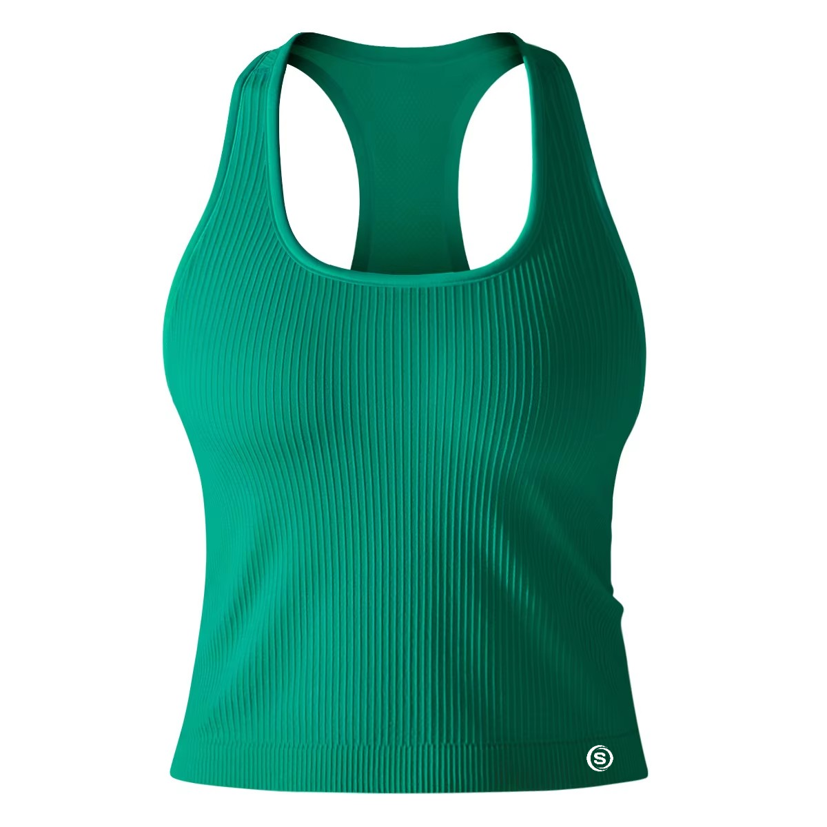 Vaela U Neck RibbedTank Top