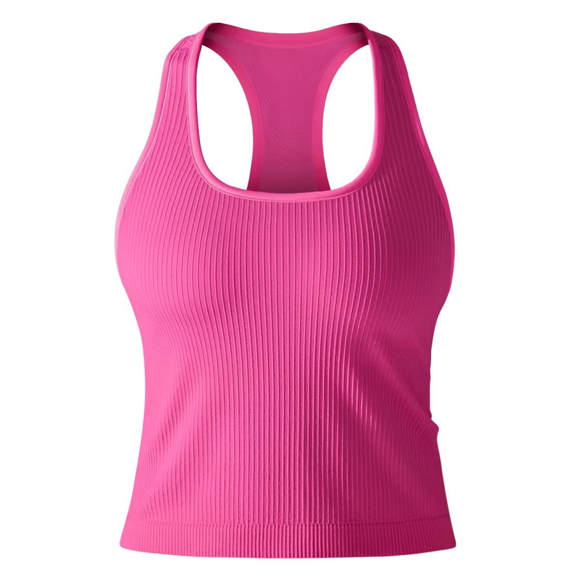 Vaela U Neck RibbedTank Top